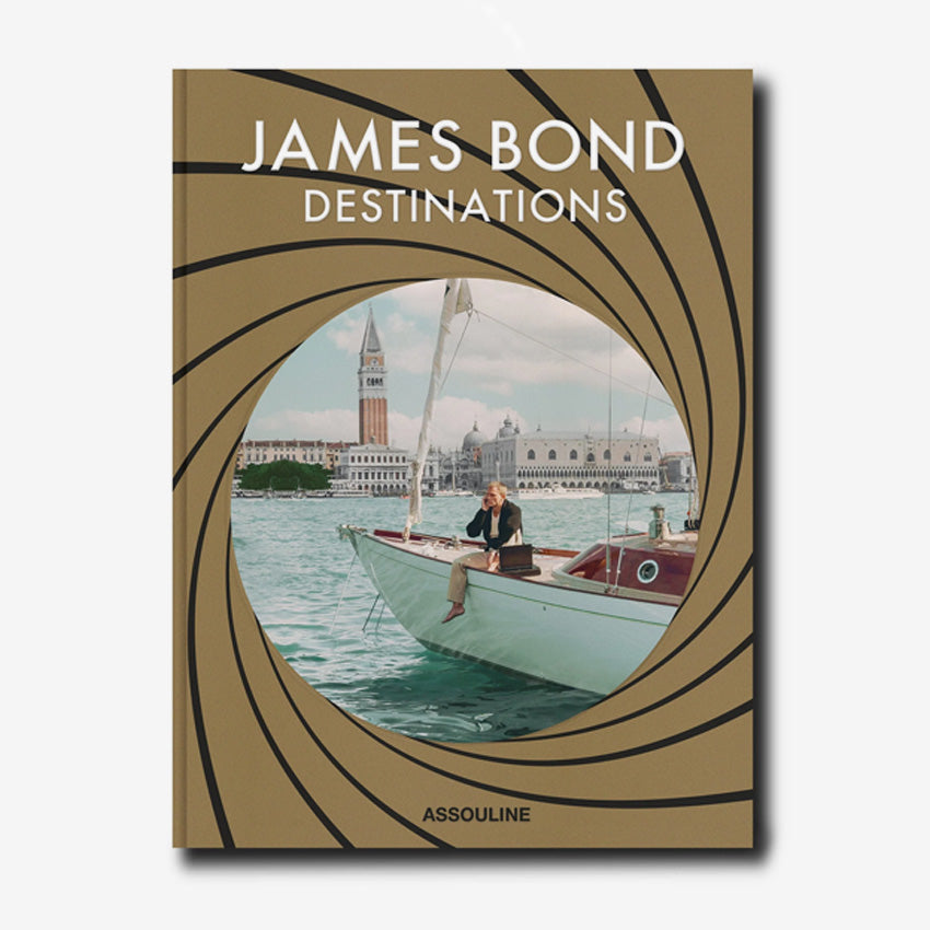 Assouline James Bond Destinations Book - Luxury Travel Guide & Photography Collection | Perfect for Bond Fans, Travel Enthusiasts & Coffee Table Decor