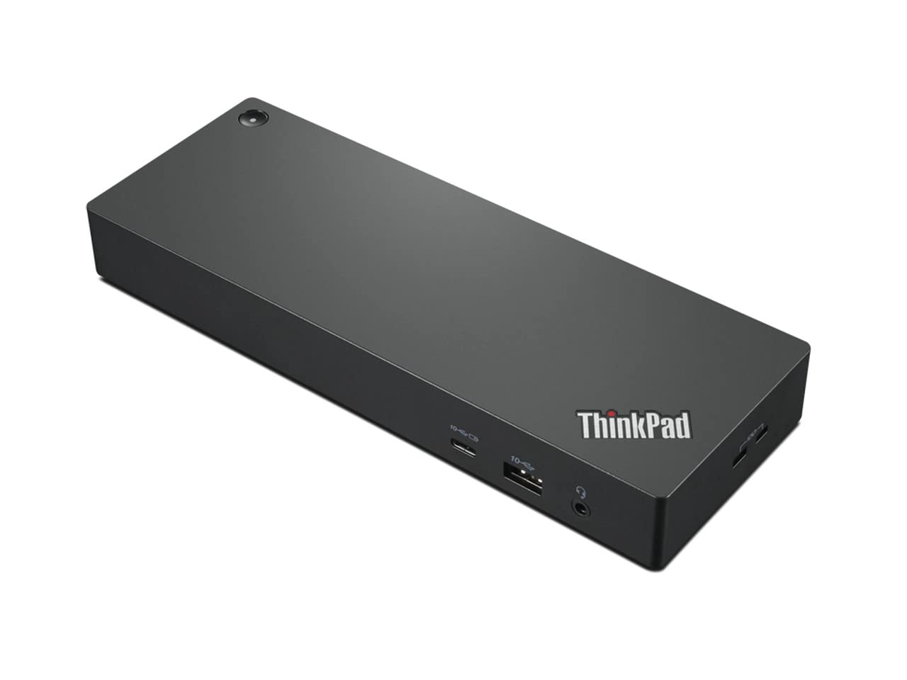 Lenovo Universal Thunder Bolt 4 Dock (40B00300US) with HDMI & DisplayPort Cable Bundle - 4K Video, Fast Charging & Multi-Monitor Setup for Home Office & Gaming