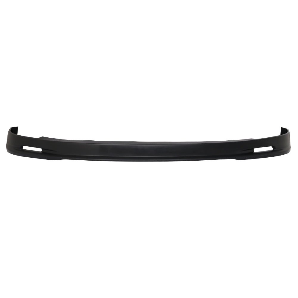 IKON MOTORSPORTS TR Style Front Bumper Lip & Rear Air Dam Diffuser for 2001-2003 Honda Civic - Unpainted Black PP/PU Chin Spoiler - Perfect for Car Styling & Performance Upgrade