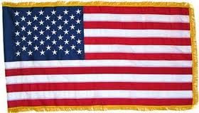 8' American Presidential Formal Indoor Flag Set with 8' Pole, Stand & Golden Eagle Topper - Perfect for Offices, Schools, Churches & Auditoriums - Premium US Flag Display for Patriotic Decor & Ceremonial Events