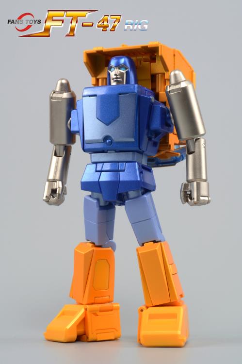 Fans Toys FT-47 Rig Collectible Action Figure - Highly Articulated Robot Toy for Display & Play | Perfect for Collectors & Fans of Transformers-Inspired Figures