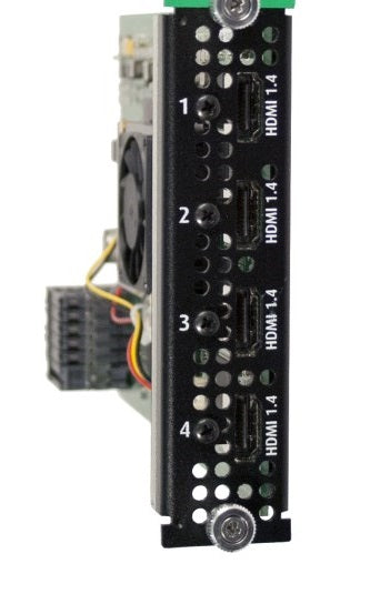 Barco R9004743 Event Master Quad HDMI 1.4 Output Card - Professional AV Equipment for Live Events, Digital Signage & Control Rooms