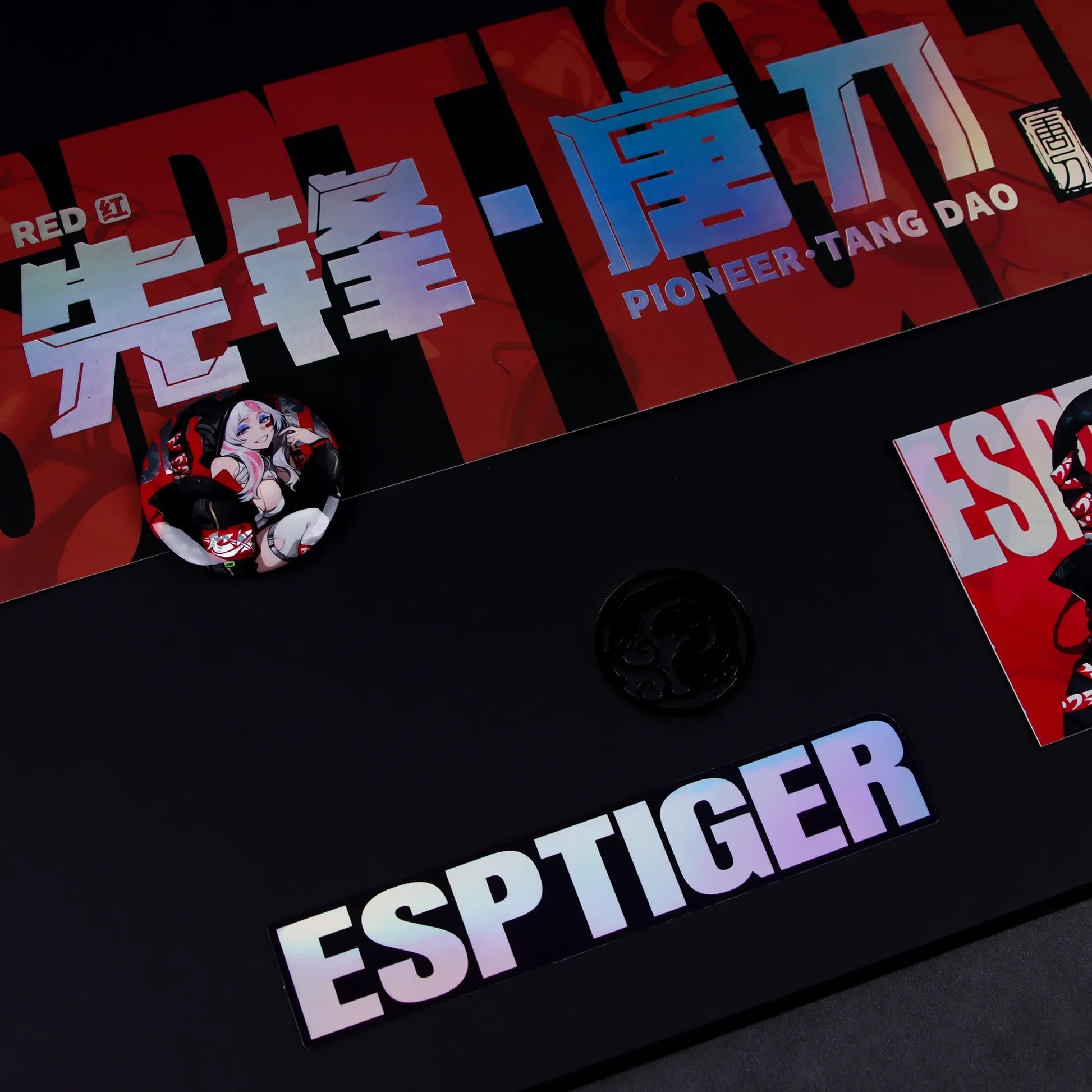 Esports Tiger Pioneer Tang Dao Gaming Mouse Pad - Large Non-Slip Surface for PC, Laptop & Competitive Gaming - Perfect for FPS, MOBA & eSports Tournaments