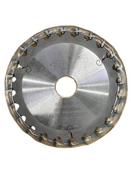 AIKO 120x20x24T 2.8-3.6mm Professional Aeroplane Saw Blade | Model SBA W12024T | Perfect for Woodworking, Metal Cutting & DIY Projects