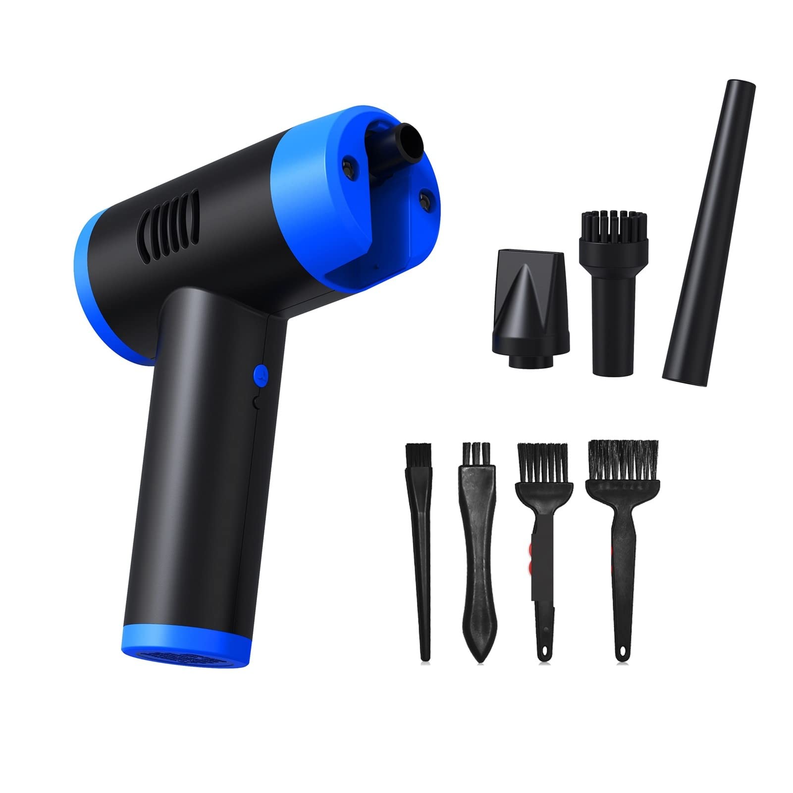 Rechargeable Cordless Air Duster - Powerful Electric Air Blower for Keyboard, Electronics & Computer Cleaning | Handheld Dust Cleaner for Home, Office & Car Use | Perfect for PC Maintenance, Laptop Cleaning & Gadget Care