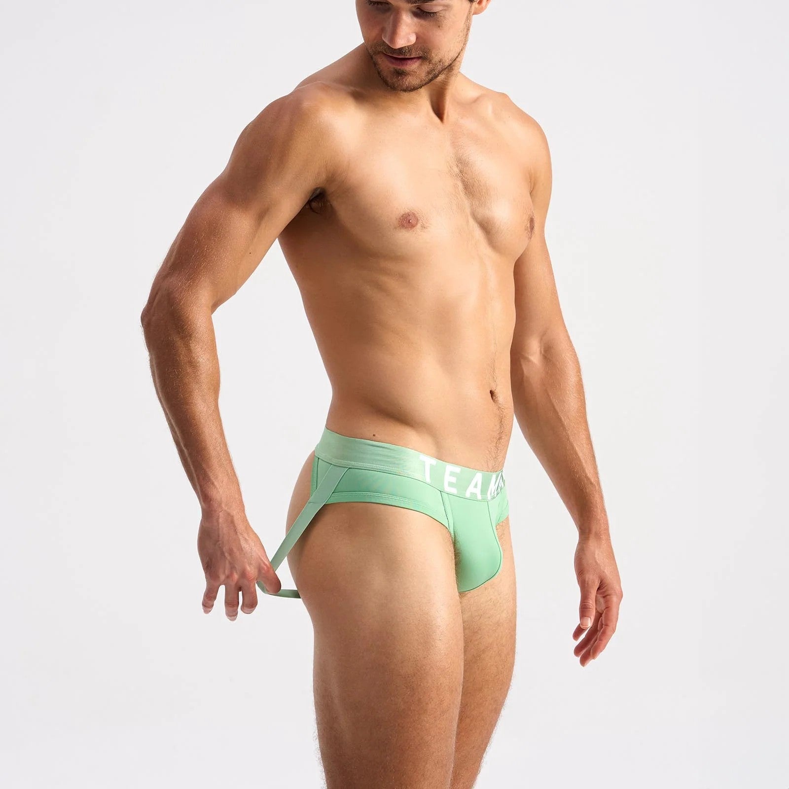 Teamm8 Spartacus Jockstrap for Men - Breathable Peppermint Scented Support Underwear for Sports, Gym & Active Lifestyle
