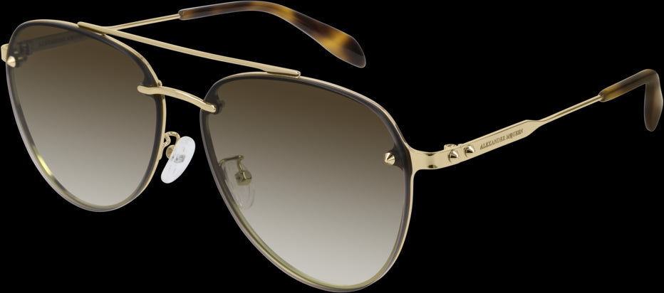 Alexander McQueen AM0183SK Sunglasses - Luxury Designer Shades for Men & Women - Perfect for Outdoor Activities, Travel & Fashion