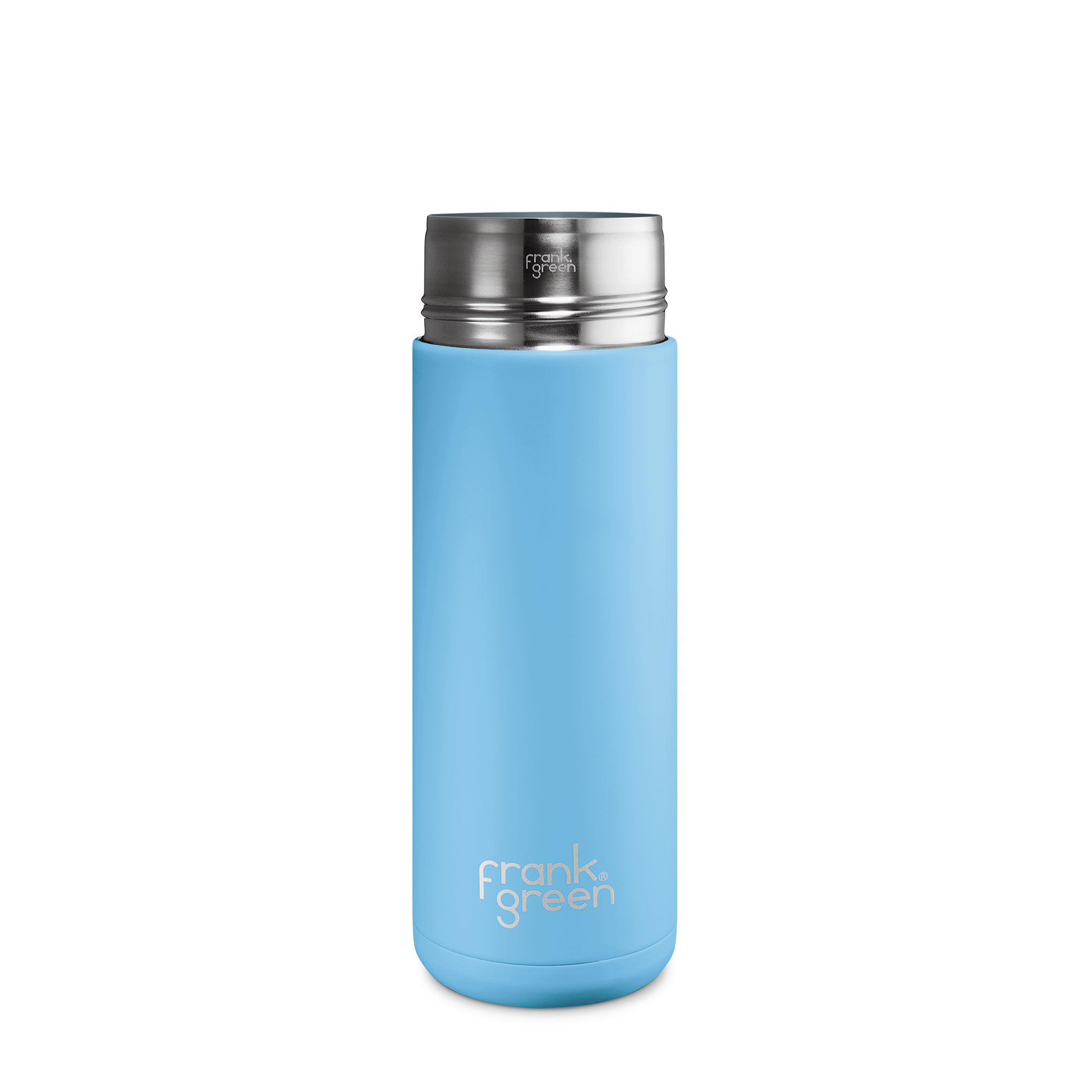 Eco-Friendly Ceramic Reusable Water Bottle - 20oz (595ml) Insulated Travel Mug for Hot & Cold Drinks - Perfect for Office, Gym, Hiking and Outdoor Activities
