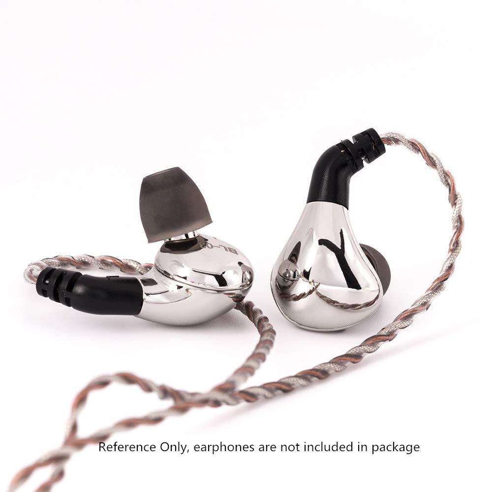 Yinyoo 4 Core Silver Plated Copper Upgrade Cable for BLON BL-03 IEM - High Fidelity Audio for Music Lovers & Audiophiles