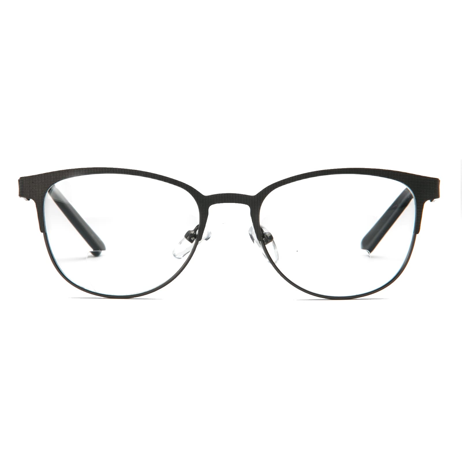 MMOWW Bifocal Reading Glasses for Women - Blue Light Blocking, Purple Frame (1.00) for Work & Screen Time