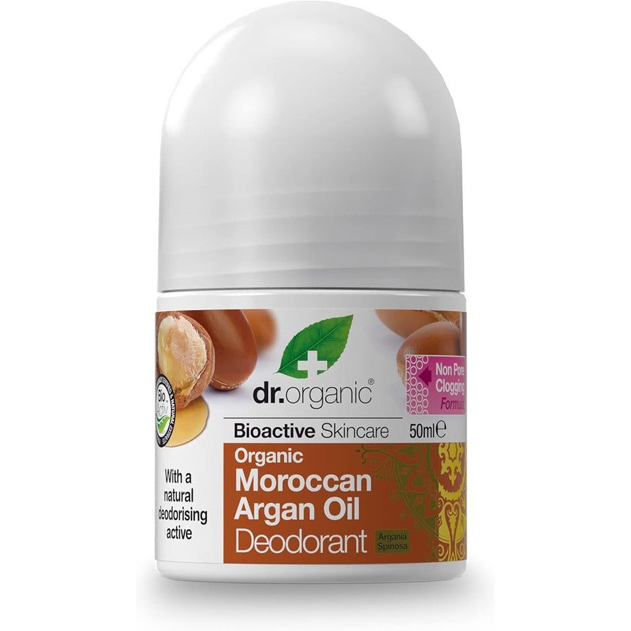 Moroccan Argan Oil Deodorant 50ml - Natural & Long-Lasting for Sensitive Skin - Perfect for Daily Use & Travel