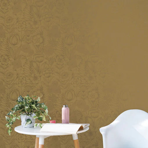 Homestead Floral Peel and Stick Wallpaper - Self-Adhesive Removable Wallpaper for Bedroom, Living Room, Nursery - Easy DIY Home Decor for Renters & Homeowners
