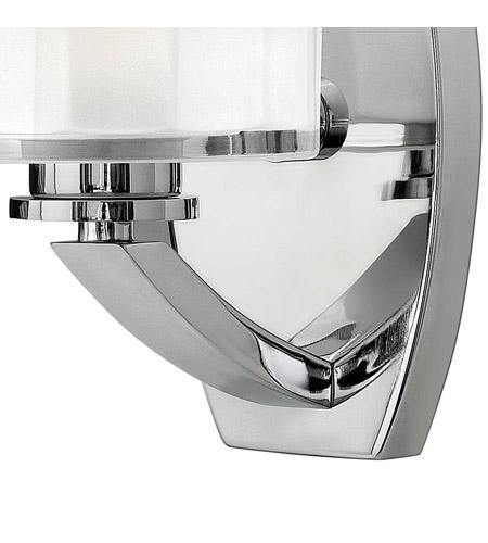 Hinkley Meridian 1-Light Wall Sconce in Chrome - 5590CM Modern Wall Light Fixture for Bedroom, Hallway & Entryway Lighting