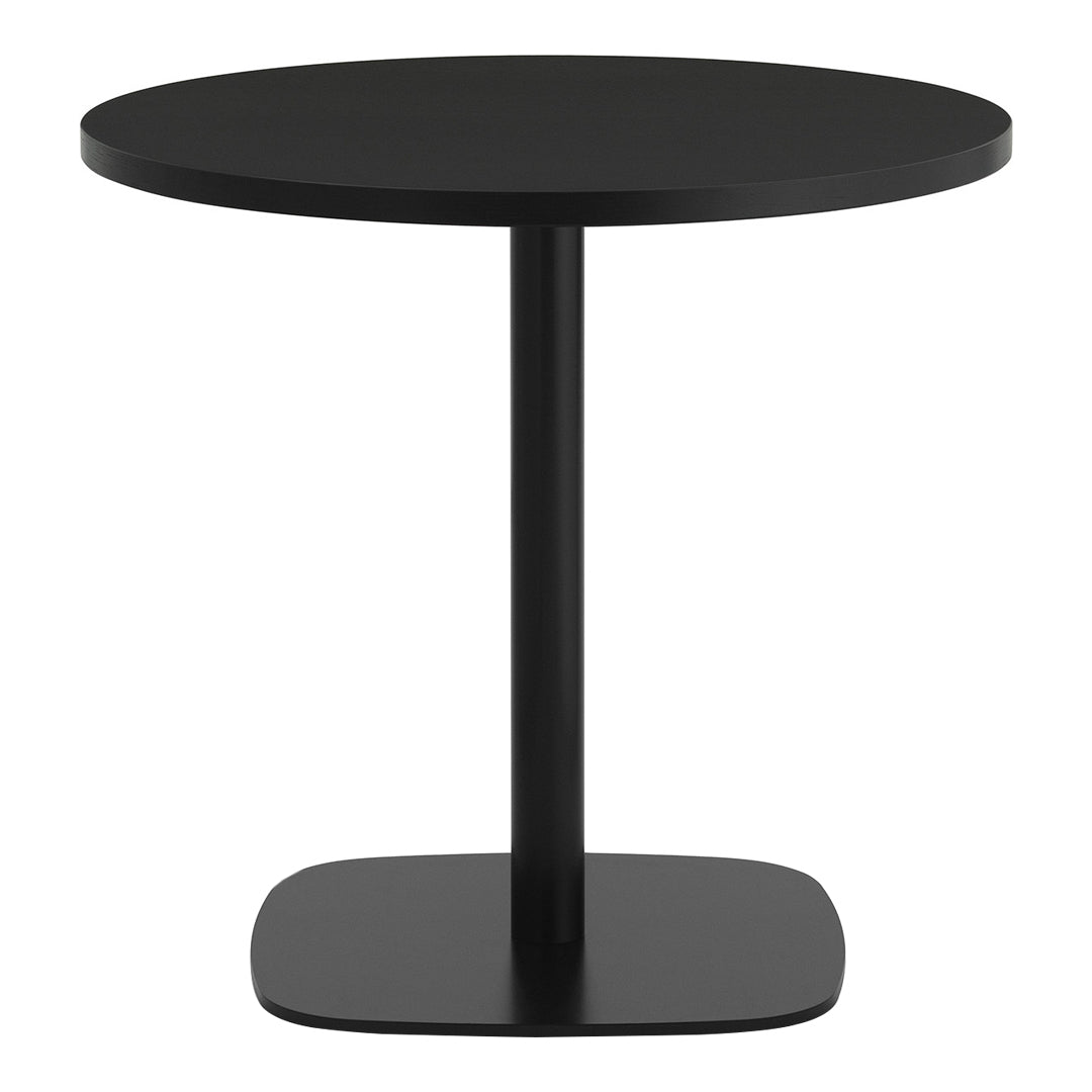 Round Cafe Table - Modern & Durable Indoor/Outdoor Dining Table for Restaurants, Patios, and Home Decor