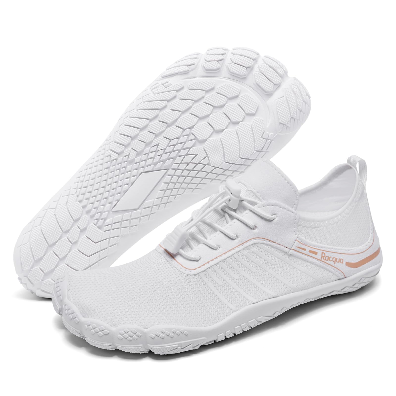 Racqua Water Shoes for Men & Women - Non-Slip Quick-Dry Swim Shoes for Beach, Pool, Surfing & Water Sports | Lightweight Aqua Shoes for Kayaking, Snorkeling & Outdoor Activities