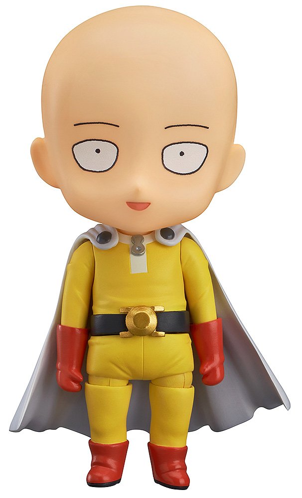 Good Smile One-Punch Man: Saitama Nendoroid Action Figure - Anime Collectible for Display & Gift Giving - Perfect for Fans, Home Decor, and Office Desk