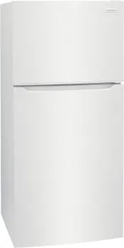 Frigidaire FFTR1814WW 18.3 Cu. Ft. Top Freezer Refrigerator - Energy Efficient White Kitchen Appliance for Home, Apartment & Office Use