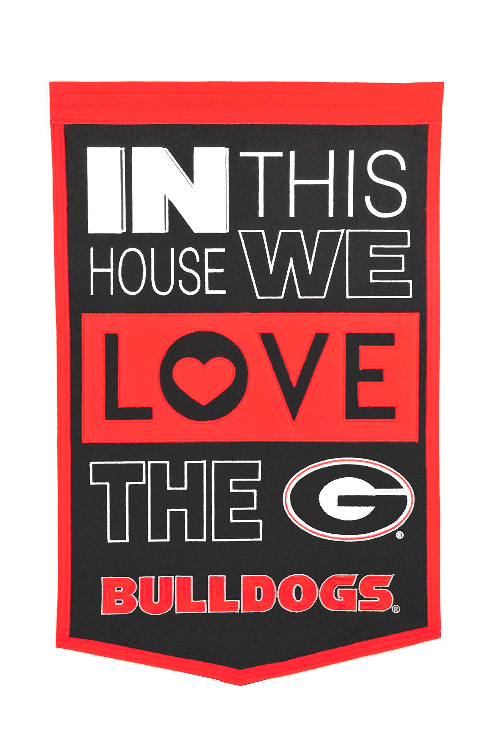 NCAA Team Spirit Home Banner - College Sports Decor for Game Day, Dorm Room & Fan Cave | Officially Licensed NCAA Merchandise