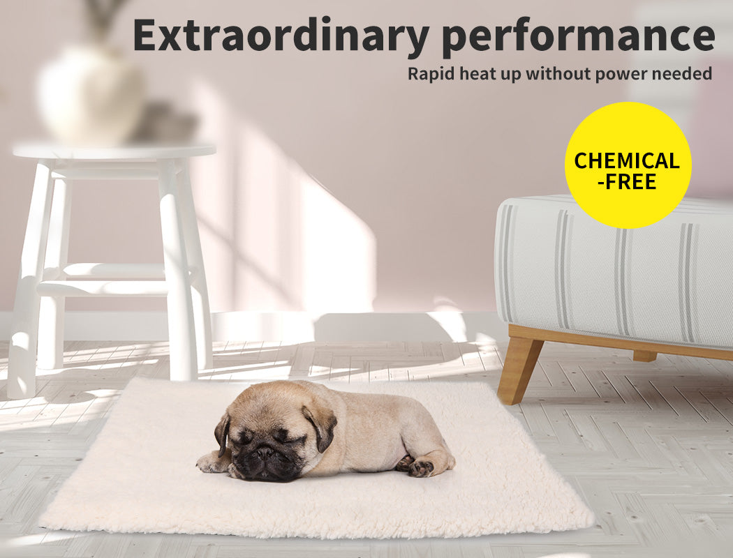 Electric Heated Pet Bed for Dogs & Cats - Soft Warming Pad with Removable Cover, Orthopedic Mattress & Cushion - Perfect for Winter, Arthritis Pain Relief & Indoor/Outdoor Use