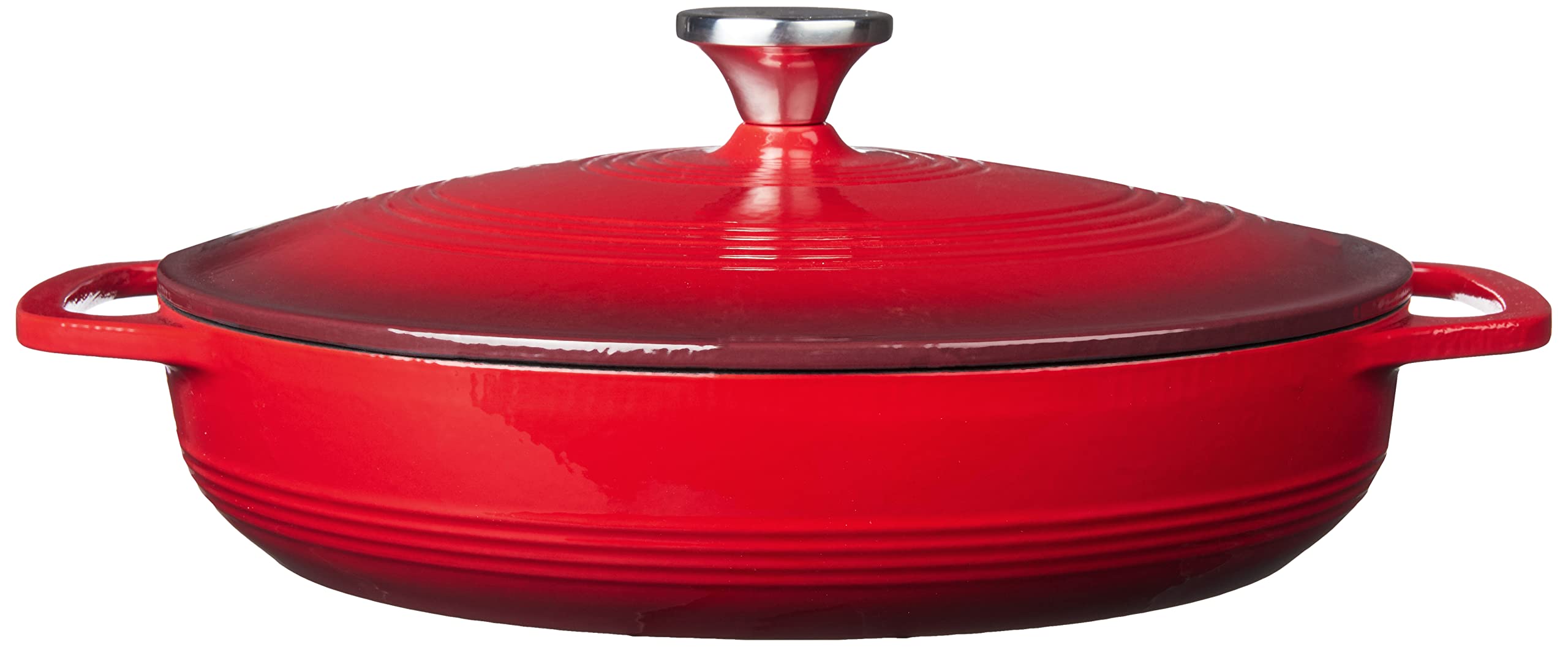 Lodge Enameled Cast Iron Dutch Oven 6-Quart & Casserole 3-Quart Set - Island Spice Red | Premium Enameled Cookware for Baking, Braising & Slow Cooking | Perfect for Oven, Stovetop & Camping