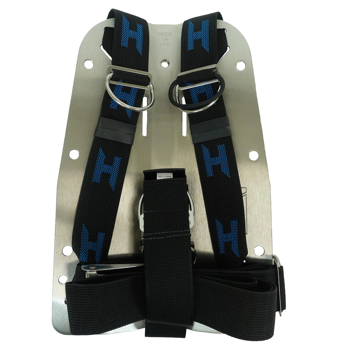 Halcyon Backplate with Harness - Lightweight Aluminum/Stainless Steel Scuba Diving Gear for Professional & Recreational Divers | Perfect for Deep Sea Exploration & Underwater Adventures