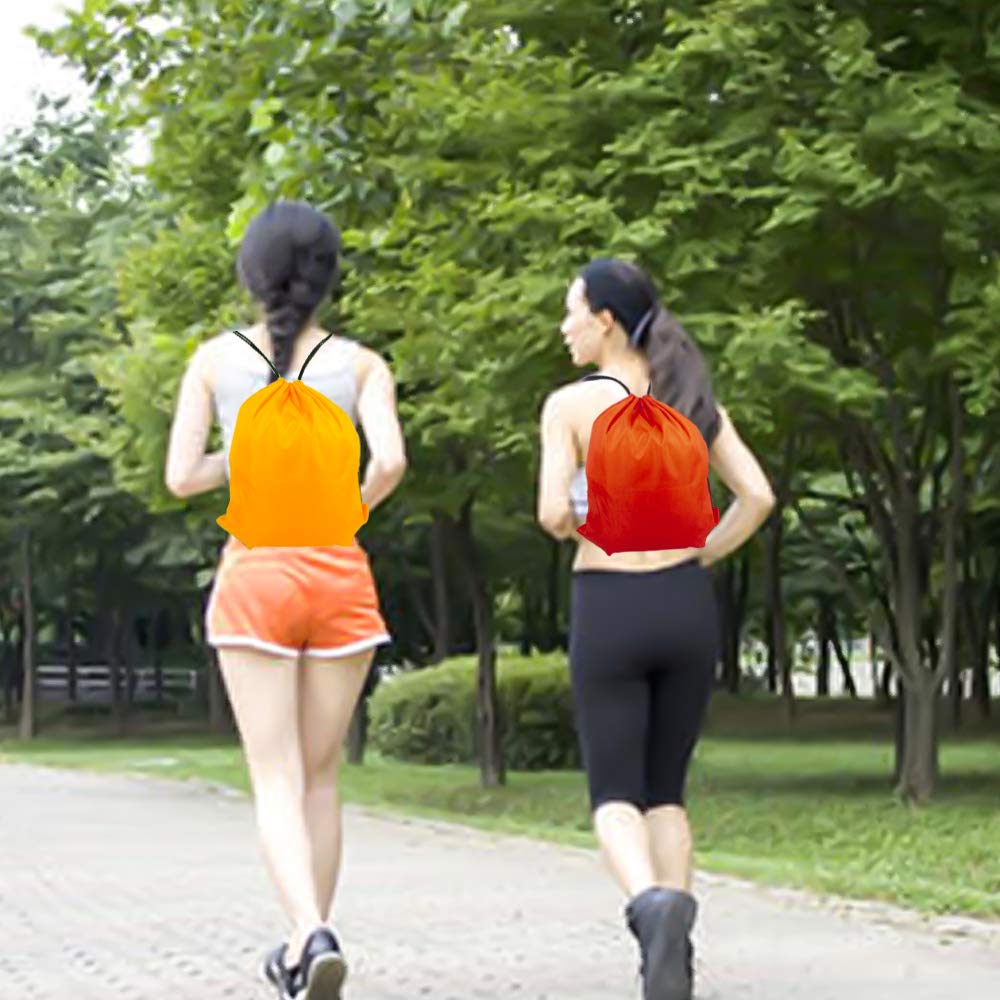60 Pcs Drawstring Backpack - Gym & Sports Bag for Women & Men - Outdoor Activities (20 Colors)