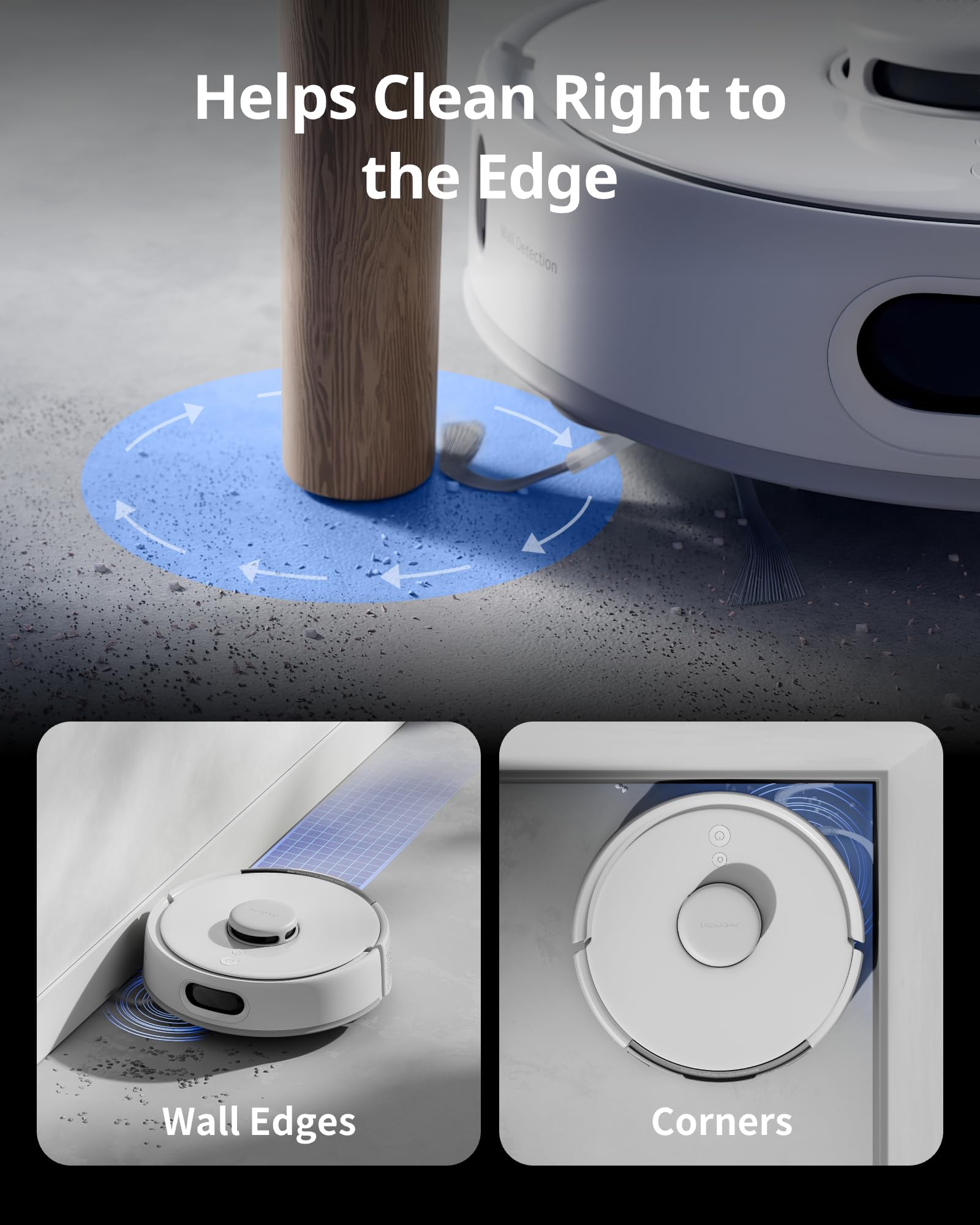 SwitchBot K10+ Pro Self-Emptying Robot Vacuum - 90 Days Hands-Free, Ultra Quiet Mini Vacuum with Strong Suction & Anti-Hair Tangle - Alexa/Siri/Matter Compatible (Hub 2 Required) - 2.4GHz WiFi - Perfect for Pet Hair, Hard Floors & Small Apartments
