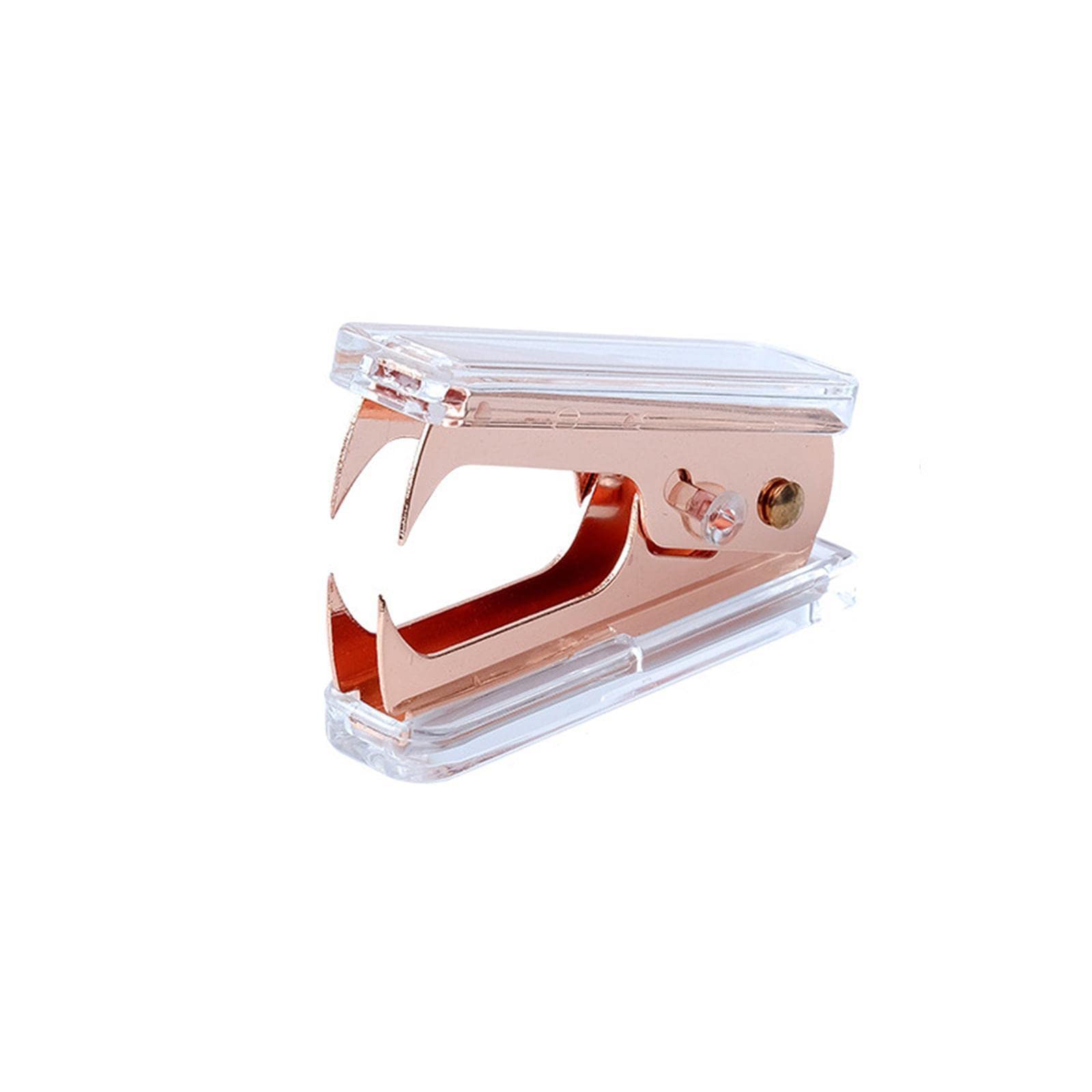 Heavy Duty Stapler for 24/6 Staples - Rose Gold Office & Home Stapler for Paper, Documents, Stationery Supplies | Perfect for School, Office & Craft Projects