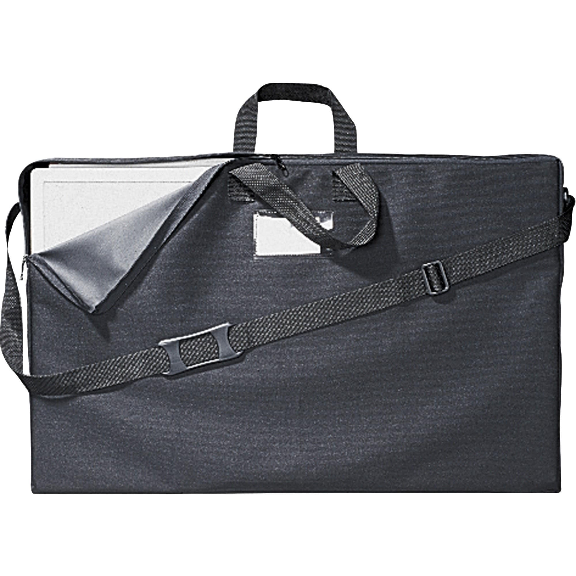 Quartet 156366 Black Canvas Tabletop Display Carrying Case - 18.5