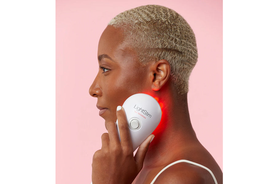 LightStim LED Light Therapy Device for Wrinkles & Anti-Aging - FDA Cleared Red Light Therapy for Face - At-Home Skin Rejuvenation Treatment for Fine Lines & Even Skin Tone | Perfect for Daily Skincare Routine & Spa-Like Experience