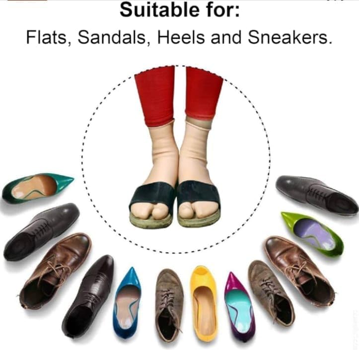 Waterproof Rubber Socks for Men & Women - Anti Crack Gel Heel Moisturizing Foot Care Socks | Pain Relief & Protection for Dry Cracked Feet | Ideal for Diabetics, Hiking & Winter Use (1 Pair, Medium, Skin Brown)