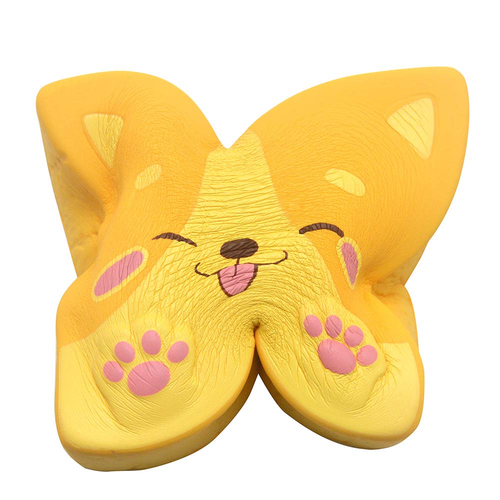 Squishy Shiba Inu Toast Stress Relief Toy - 5.5