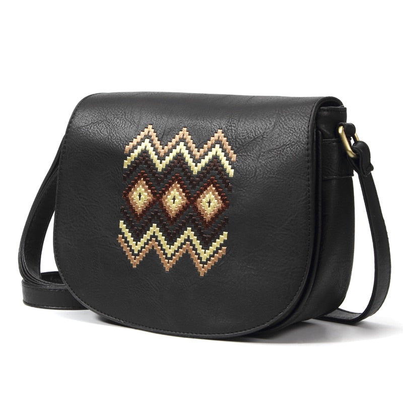 Vintage Shoulder Bag for Women - Retro Leather Crossbody Purse - Fashionable Handbag for Casual Outings, Travel & Everyday Use