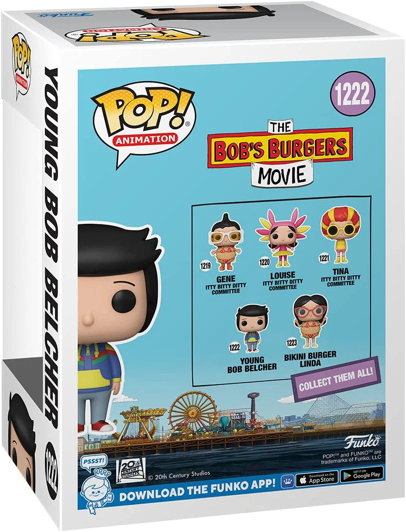 Bobs Burgers Movie 4 Year Old Bob #1222 Action Figure - Collectible Toy for Kids & Fans, Perfect for Playtime & Display