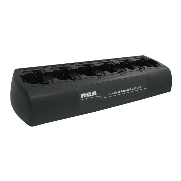 RCA CH4206 6-Port USB Multi-Unit Charger Station for iPhone, Android, iPad - Fast Charging Hub for Home, Office & Travel
