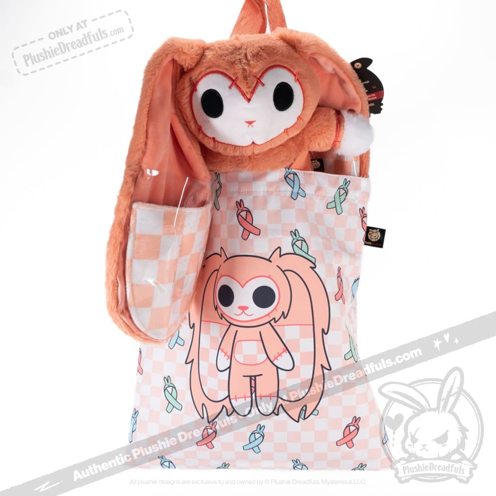 Plushie Dreadfuls Hidden Disabilities ITA Rabbit Stuffed Animal - Soft Plush Toy for Anxiety Relief, Autism Comfort & Emotional Support