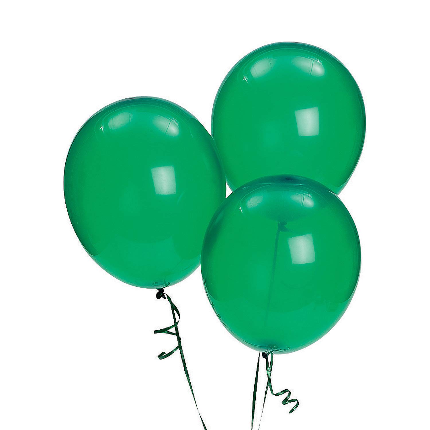 Emerald Green Balloons 24-Pack for Party Decor & VBS