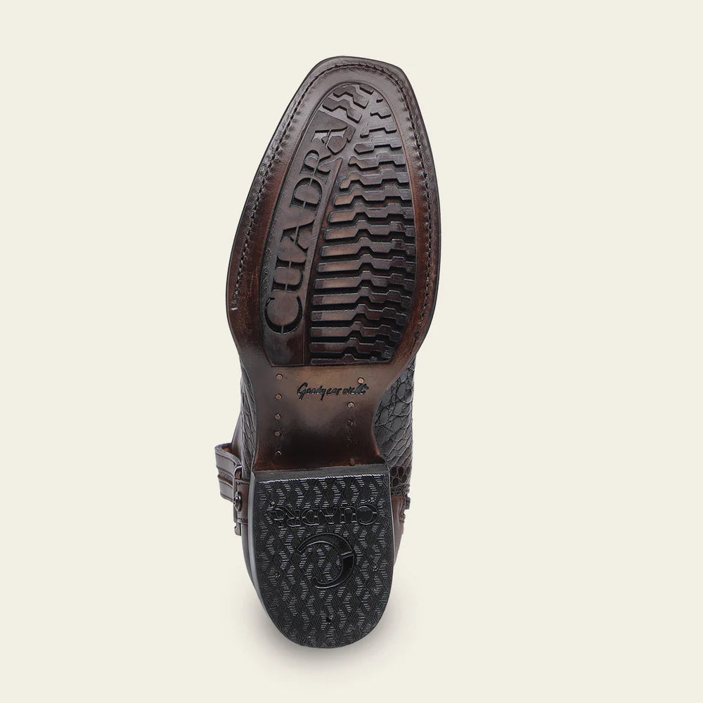 Men's Cuadra Honey Dress Cowboy Fuscus Zip Ankle Boots - Stylish Western Boots for Casual Wear, Rodeo & Country Fashion