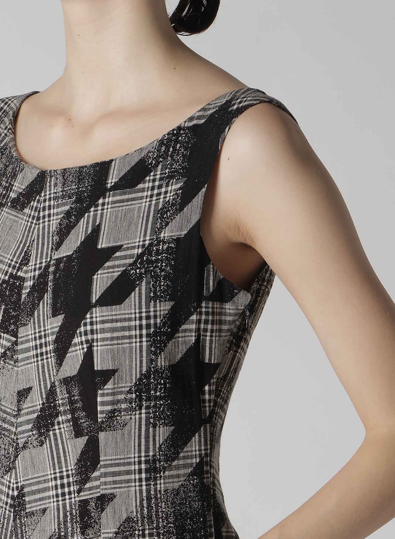 Cotton Linen Plaid Big Houndstooth Overalls - Stylish & Comfortable Jumpsuit for Women, Men | Perfect for Casual Outings, Workwear & Fashion Statements