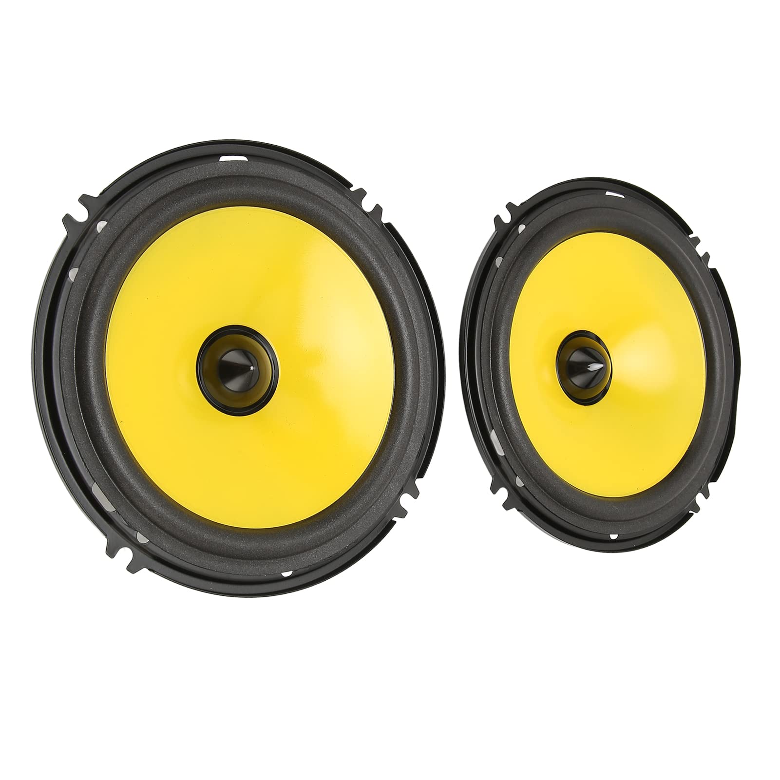 Dilwe 2pcs 6 Inch 600 Watt 2-Way 4 Ohm Coaxial Car Speakers, High-Performance Car Stereo System for Vehicles and Trucks, Ideal for Enhanced Audio Experience on the Road