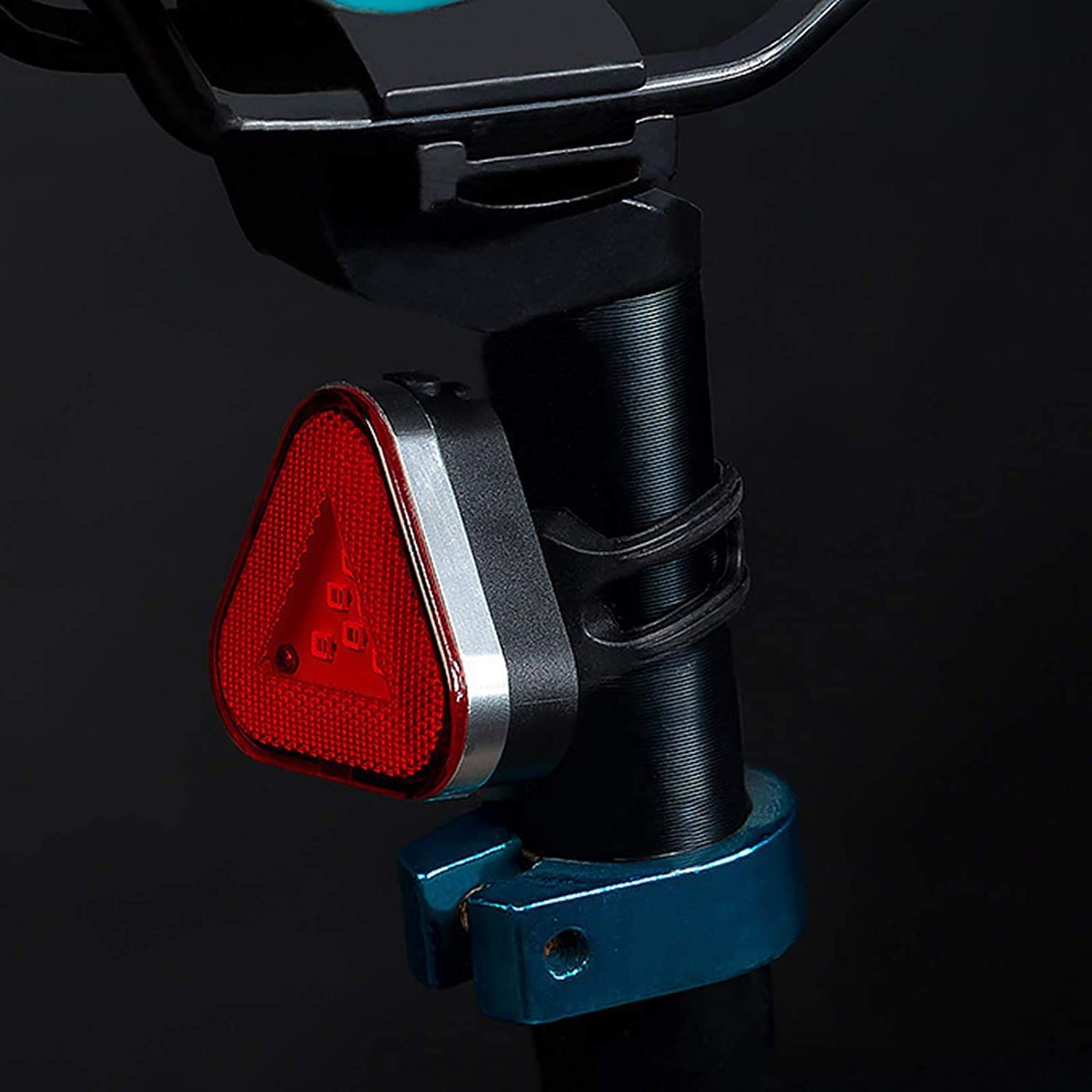 USB Rechargeable Waterproof Bike Tail Light - Ultra Bright Bicycle Safety Brake Rear Light for Road & Mountain Bikes | Easy Installation for Night Cycling & Commuting