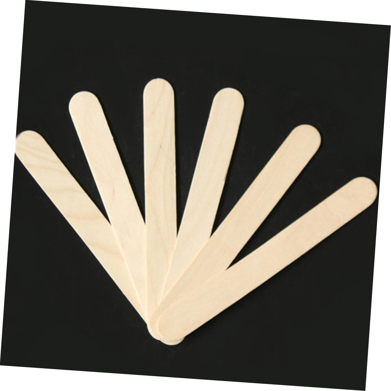 100pcs Disposable Wax Spatulas - Professional Wooden Waxing Tools for Eyebrows, Face & Body - Perfect for Salon, Spa & Home Use