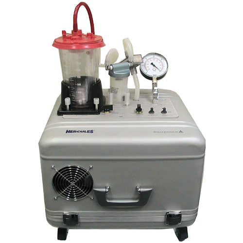 Wells Johnson Hercules Aspirator - High-Power Portable Suction Pump for Medical, Dental, and Laboratory Use | Ideal for Clinics, Hospitals, and Home Healthcare