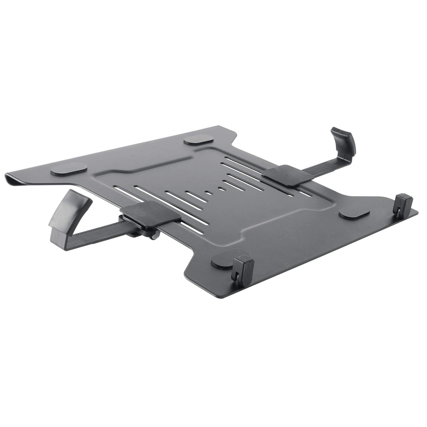 Universal Laptop VESA Mount Bracket - Adjustable Laptop Stand for Monitor Arm, Ergonomic Desk Setup for Home Office & Gaming Station