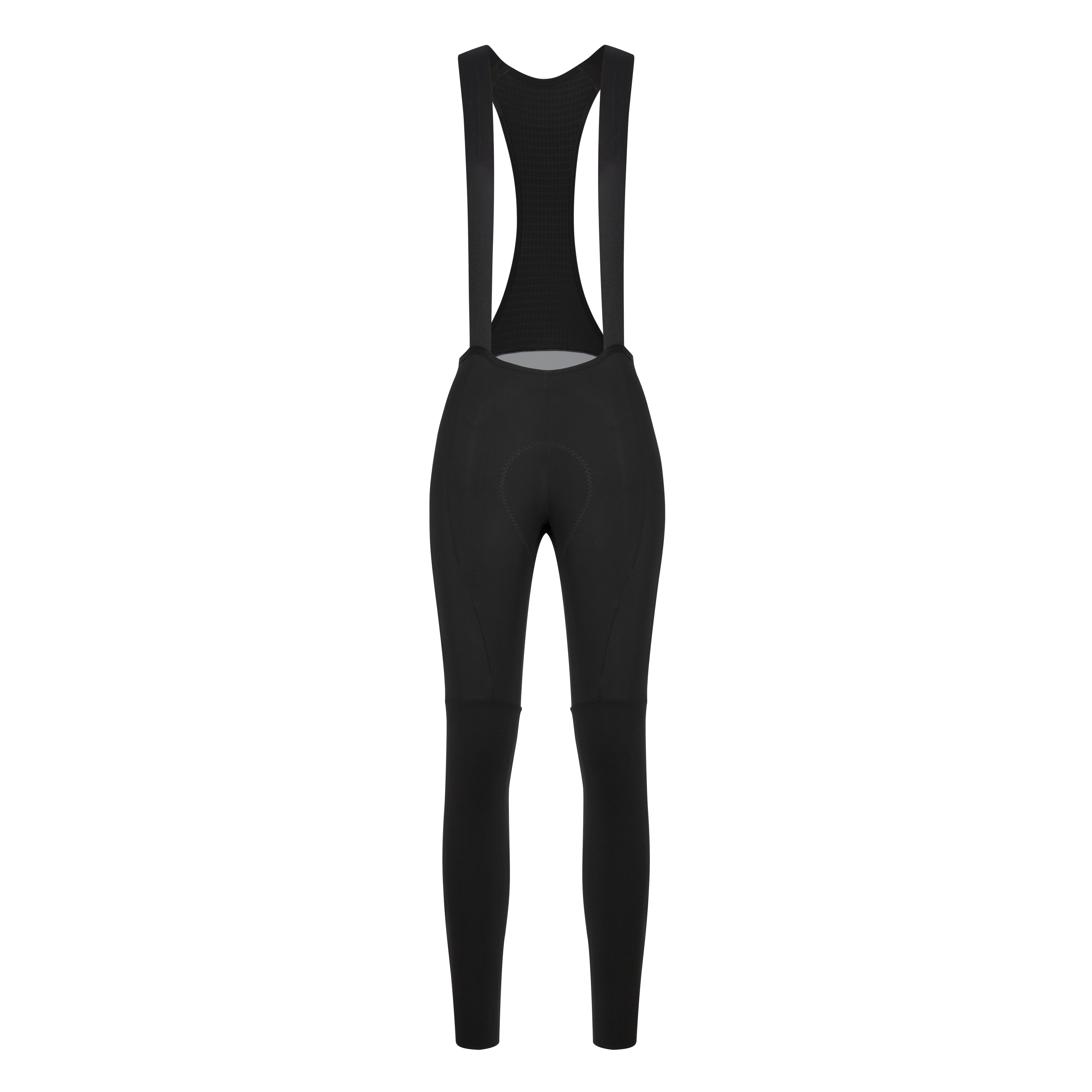 Women's High-Waisted Long Bib Tights for Running, Yoga & Workout - Breathable & Comfortable All-Day Wear