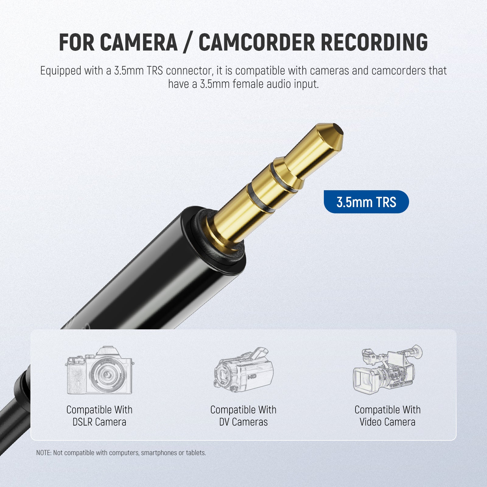 NEEWER LM3 Wired Dual Lavalier Microphones with 13ft 3.5mm TRS Extension Cable for Podcasting, Interviews, YouTube Videos & Live Streaming - Professional Clip-on Lapel Mic Set