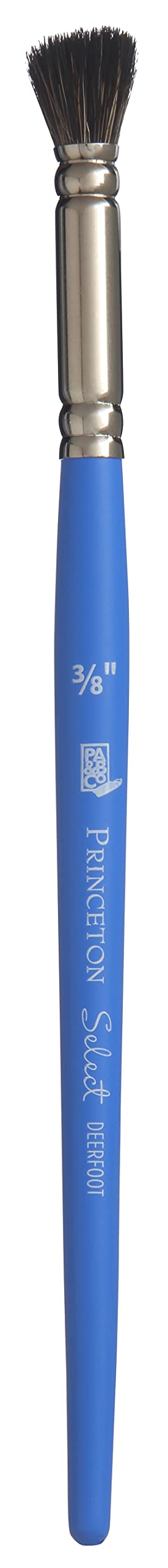 Princeton Select Artiste Series 3750 Deerfoot Paint Brush - 3/8 Inch for Acrylic, Watercolor & Oil Painting - Perfect for Canvas, Wood & Fabric Art Projects