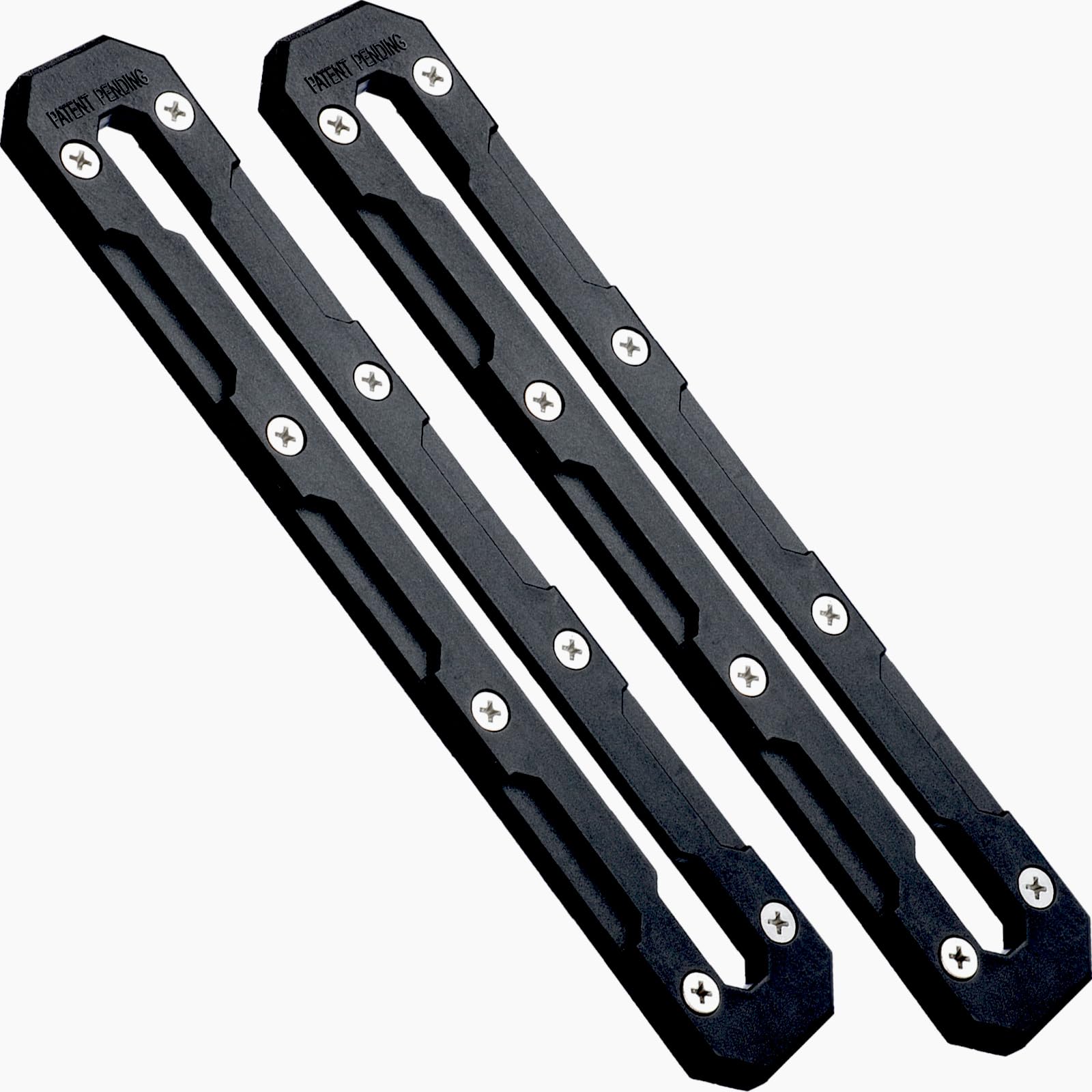 Premium Kayak Track Mount System - 2 Pack Black Low Profile 10.5