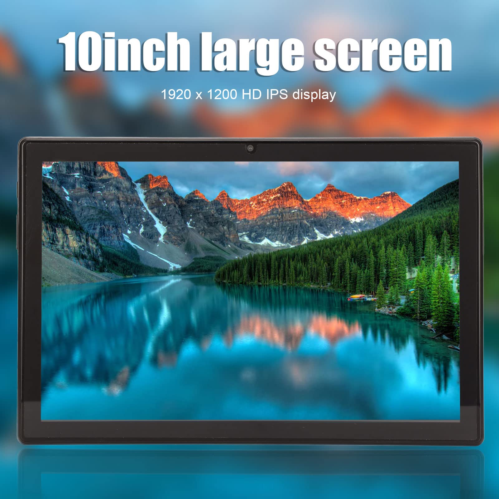 SYH&AQYE 10 Inch Android Tablet - 6GB RAM 128GB Storage, Octa-Core Processor, 8MP Front & 20MP Rear Camera, 2.4G/5G WiFi, BT 4.2, 1920x1200 IPS Touch Screen - Perfect for Work, Study & Entertainment (UK Version)