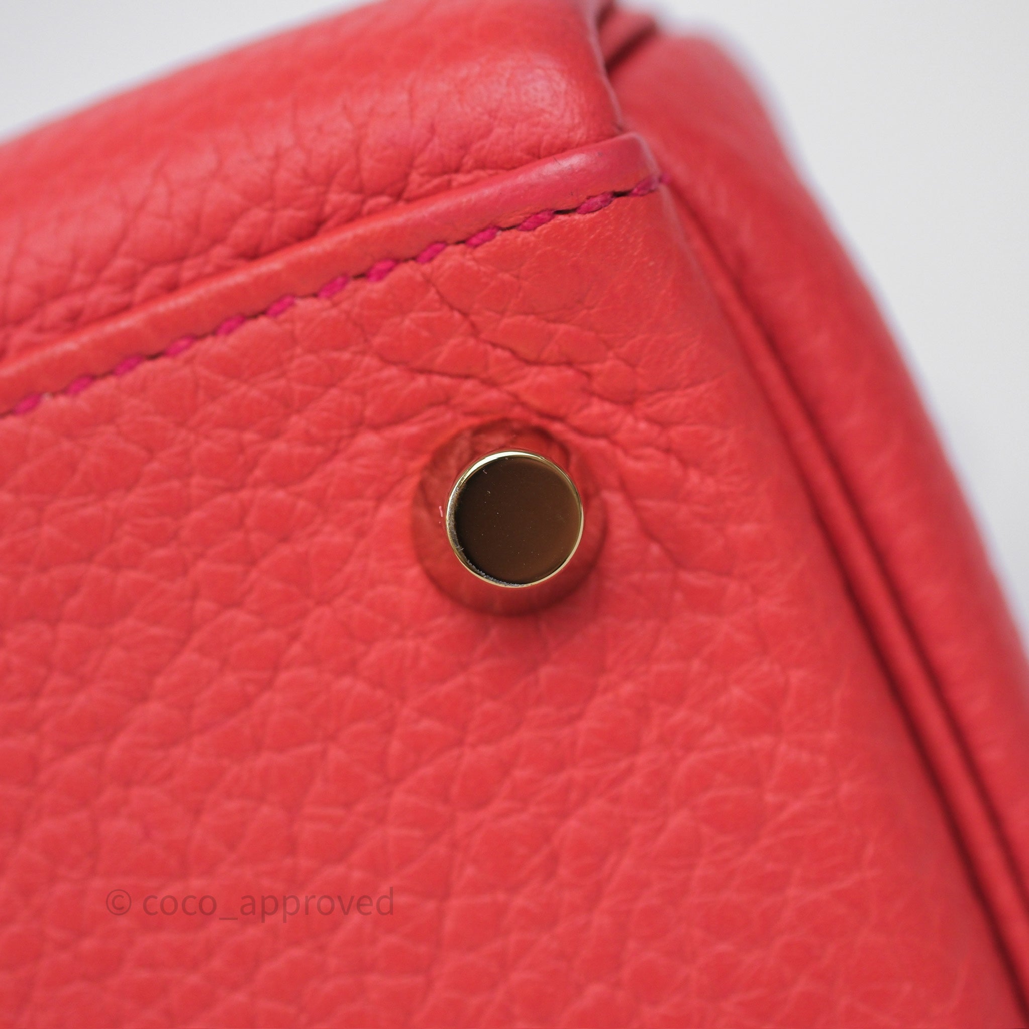 Authentic Hermès Kelly 28 Handbag in Rose Jaipur Togo Leather with Gold Hardware - Luxury Shoulder Bag for Women | Perfect for Work, Travel & Special Occasions
